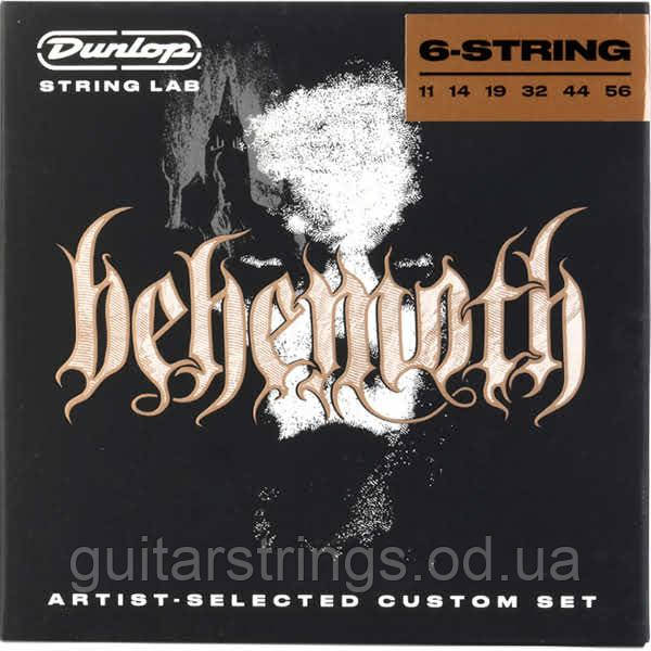 Струны Dunlop BEHN1156 String Lab Behemoth Signature Custom Nickel 11-56