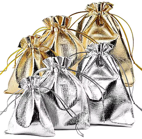 Подарункова сумочка-мішечок тканинний мішок, красива упаковка для подарунків