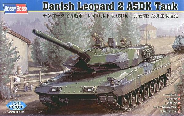 Пластикова модель 1/35 HobbyBoss 82405 дацька версія танка Leopard 2 A5DK