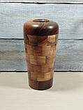 Ваза для сухоцвітів та декору .Горіх, фото 4