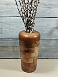 Ваза для сухоцвітів та декору .Горіх, фото 5