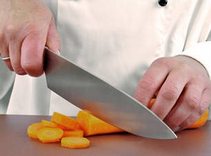 Ножі, набори ножів, ножиці