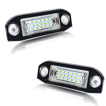 Підсвітка номерного знака LED  Volvo S80 V70N XC70 S60 XC90 S60N V60 C30