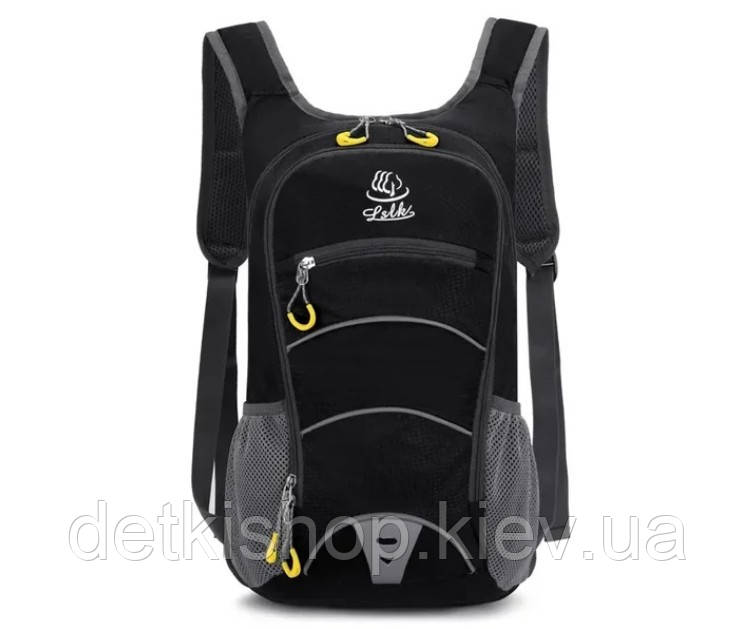 Спортивне вело рюкзак LSLK 20 л чорний, фото 1