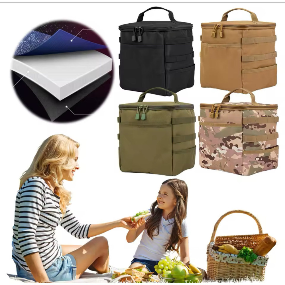 Сумка для Пікніка-Сумка для рибальських снастей, тактичні сумки для інструментів AND-4 ЗЕЛЕН, фото 1