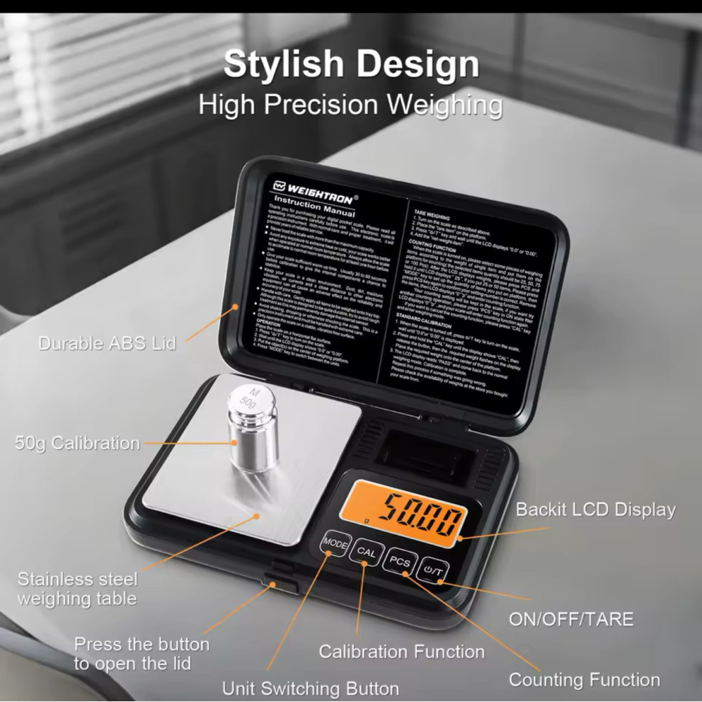 Ювелірні електронні ваги Weighing by weightAND工具箱, фото 1