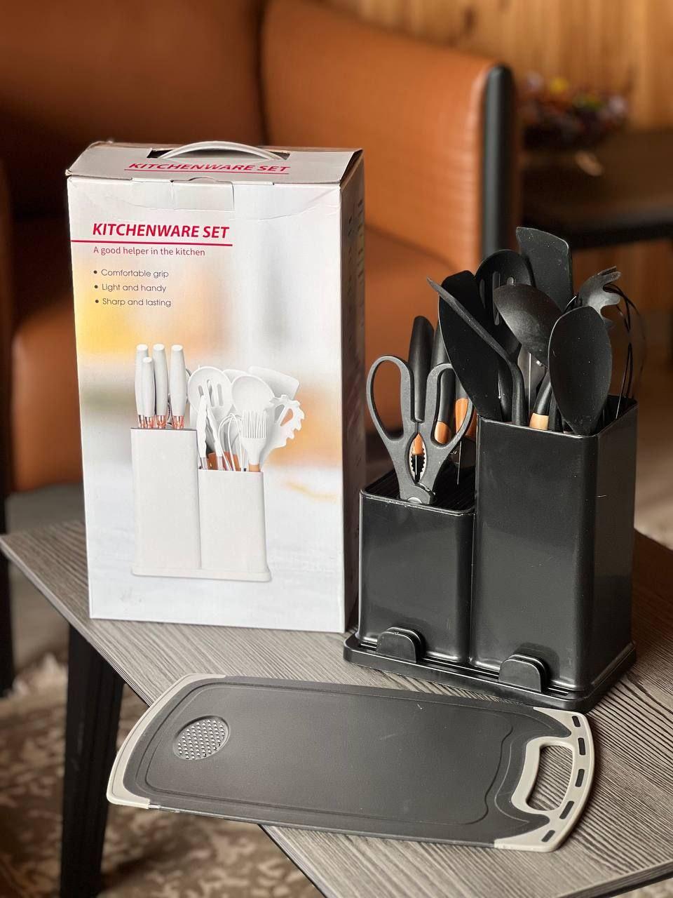 Набір кухонного приладдя 19 ПРЕДМЕТІВ Kitchen Set, фото 1