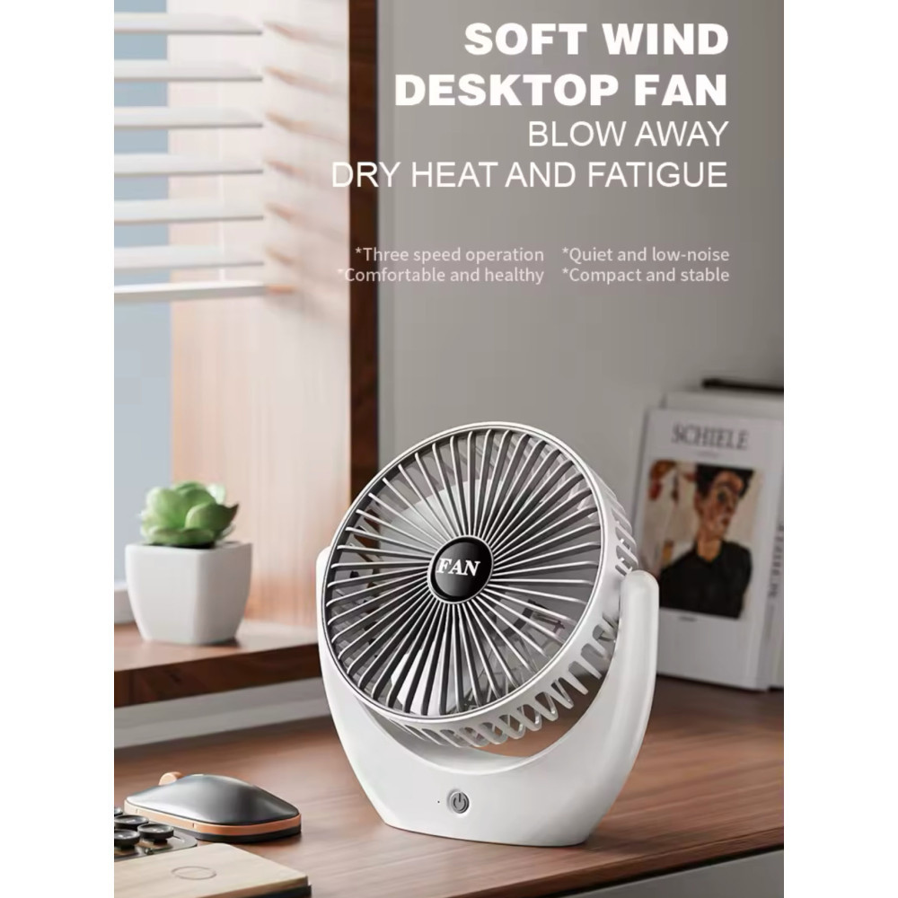 Вентилятор настільний міні ручний НОВИНКА 2025 FanAND LY-853, фото 1