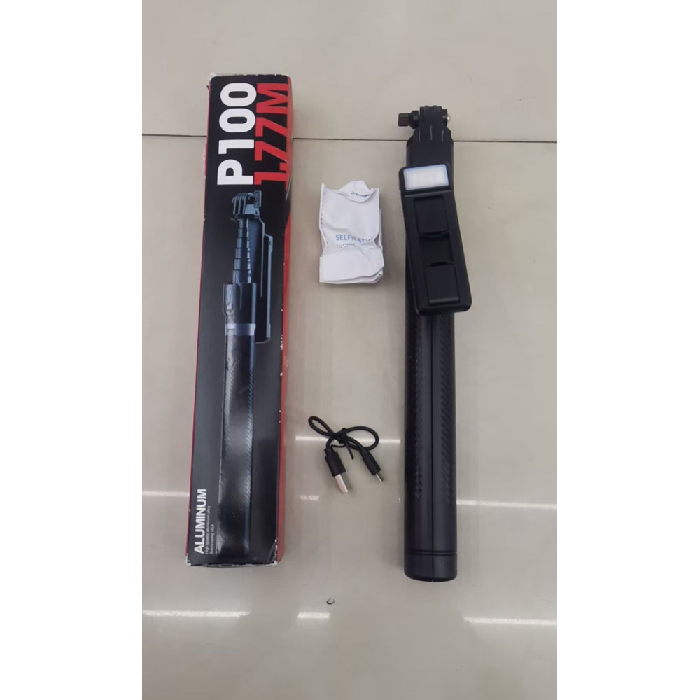 Штатив портативний преміумкласу P100 1.77M selfie stickAND 5223, фото 1