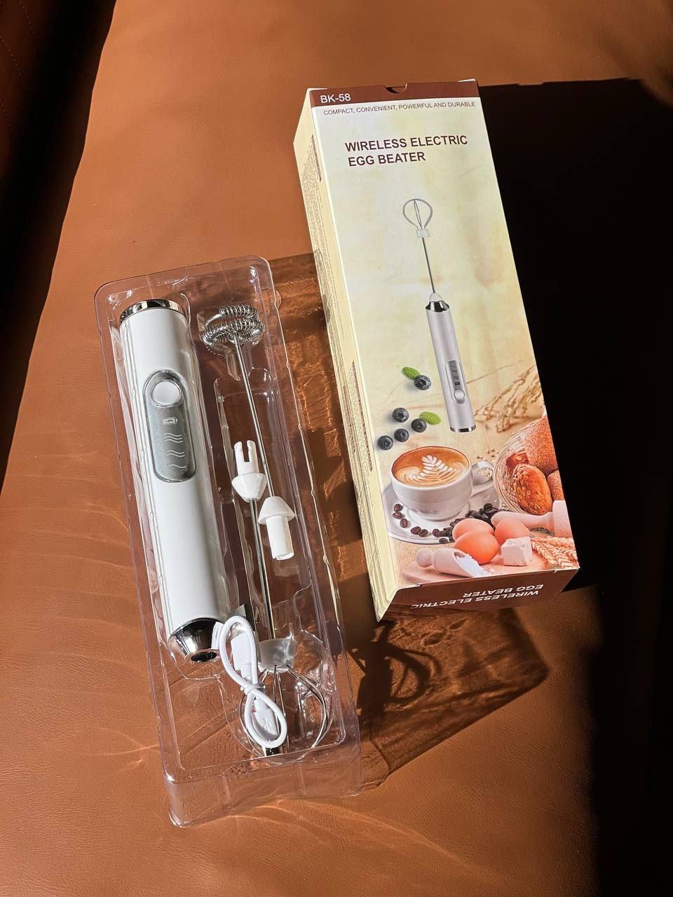 Міксер капучинатор Електричний, портативний, бездротовий EGG BEATERAND 1-50, фото 1