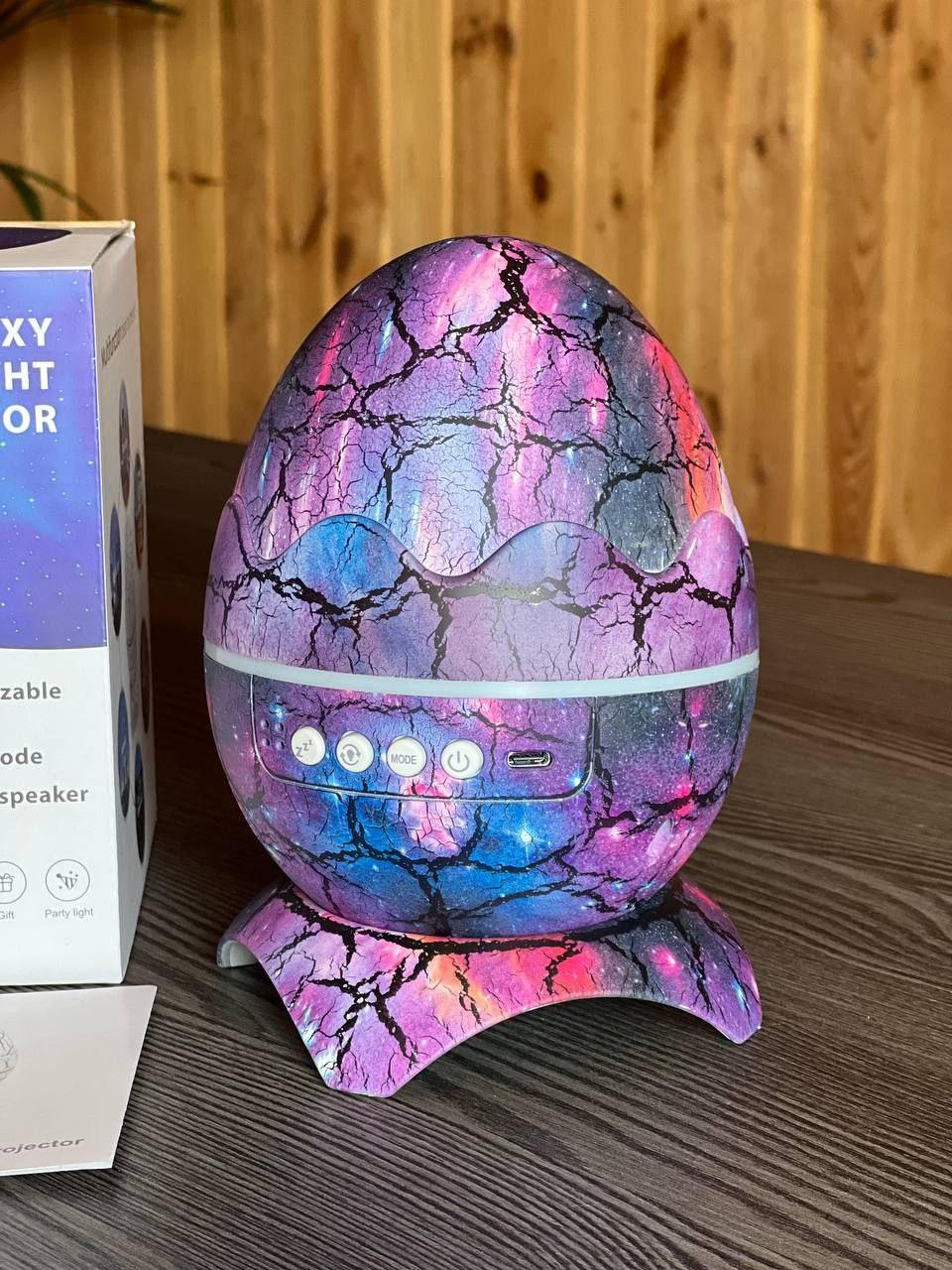 ЯЙЦЕ Світлодіодний проектор у вигляді ЯЙЦЯ, зоряного неба, Bluetooth dinosaur egg AND LY-664, фото 1