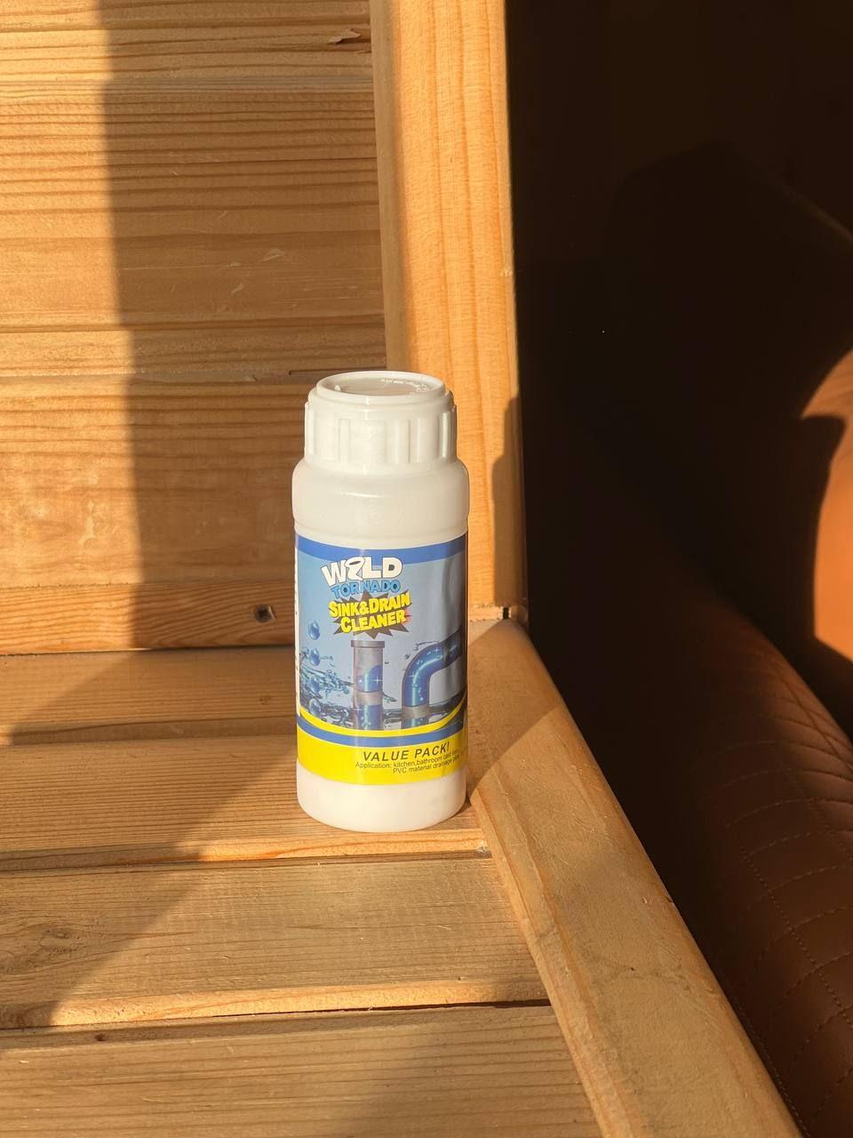 Засіб для чищення труб і раковин потужний очищувач миття і зливу Wild Tornado Sink and Drain, фото 1
