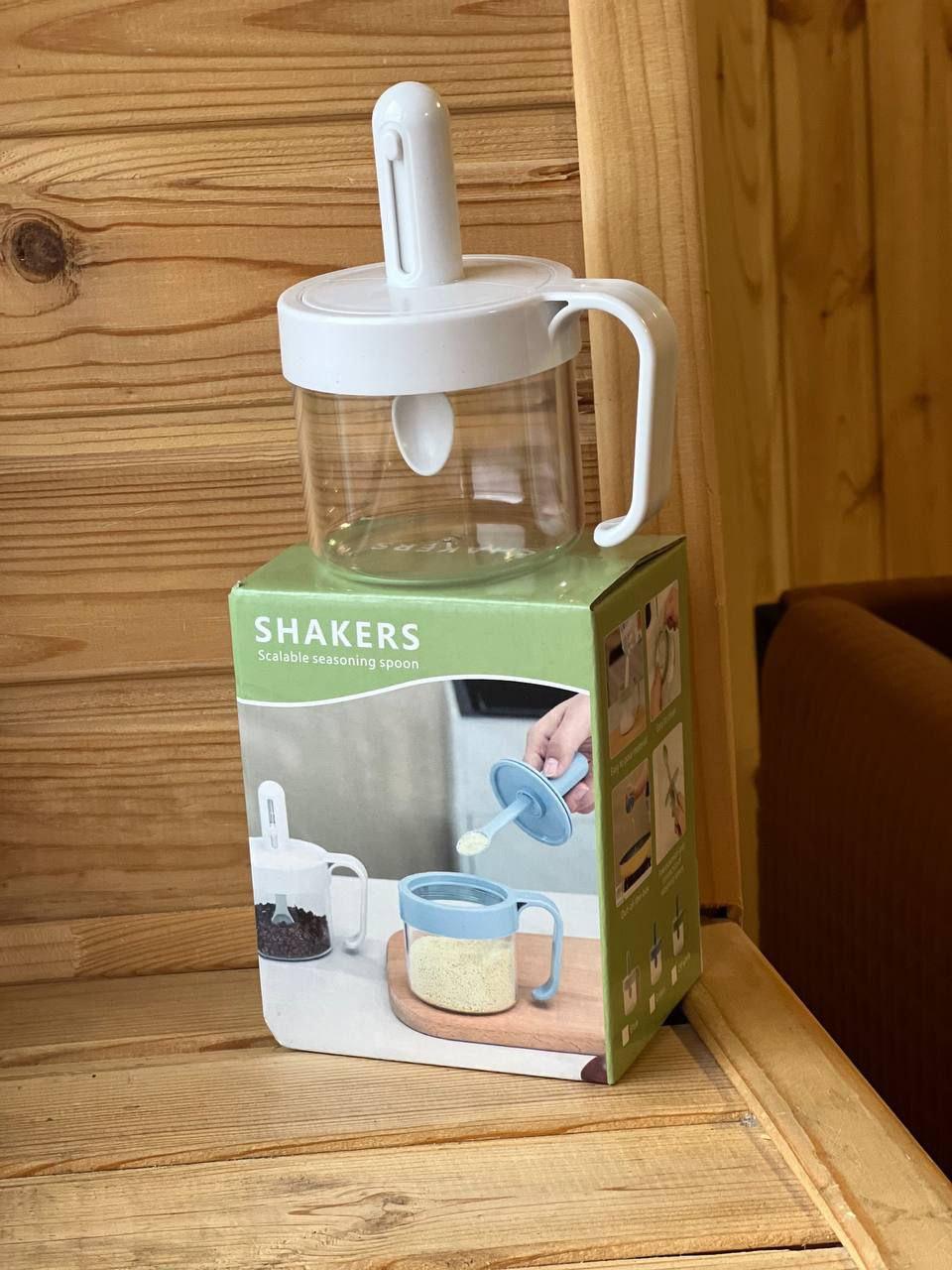 Кухонна банка для приправ Спецій Шейкер SHAKER XL-708, фото 1