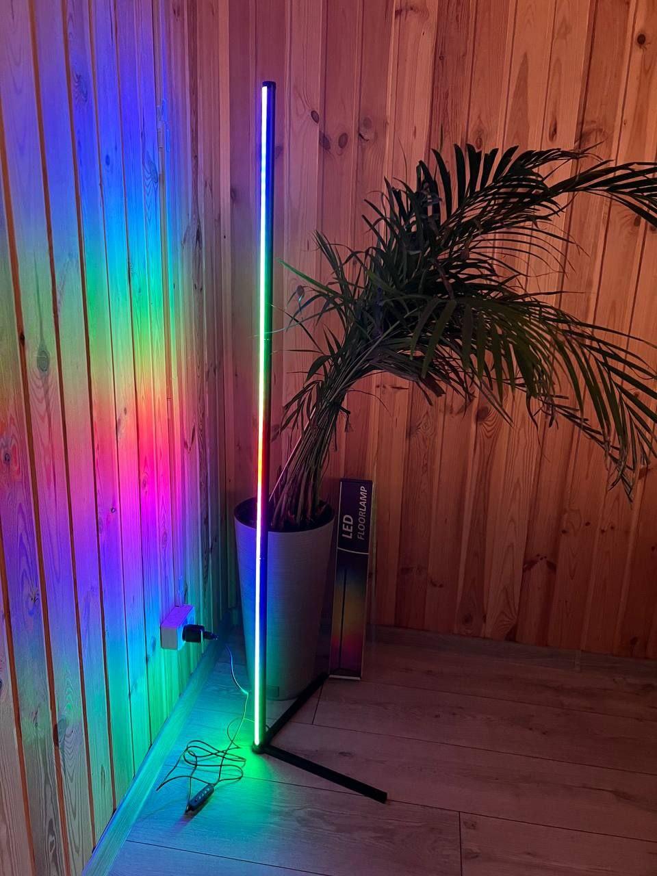 Лампа для підлоги 1.4 m торшер RGB світлодіодна Лампа для підлоги для спальні, HA-10, фото 1