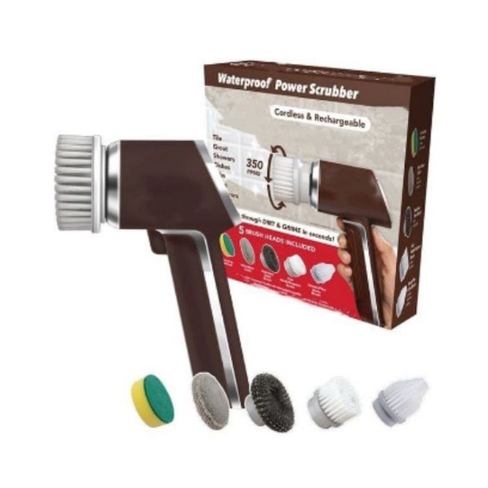 Електрична щітка для чищення 3 в 1, щітка для Cleaning brushНОВА AND 1-43, фото 1