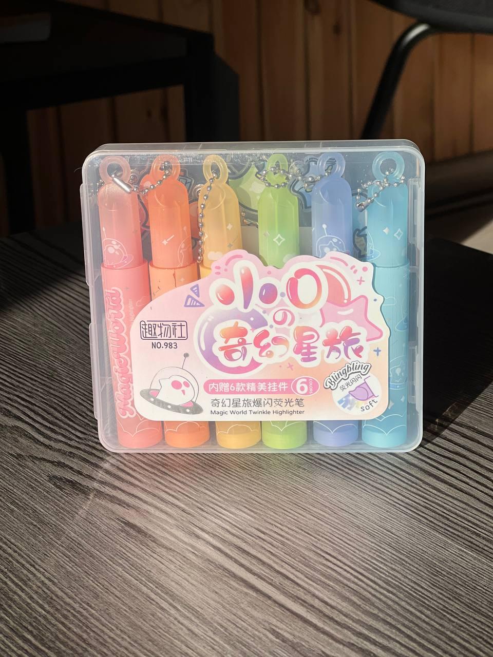 АКВАРЕЛЬНІ МАРКЕРІ на 6 NO983-1, фото 1