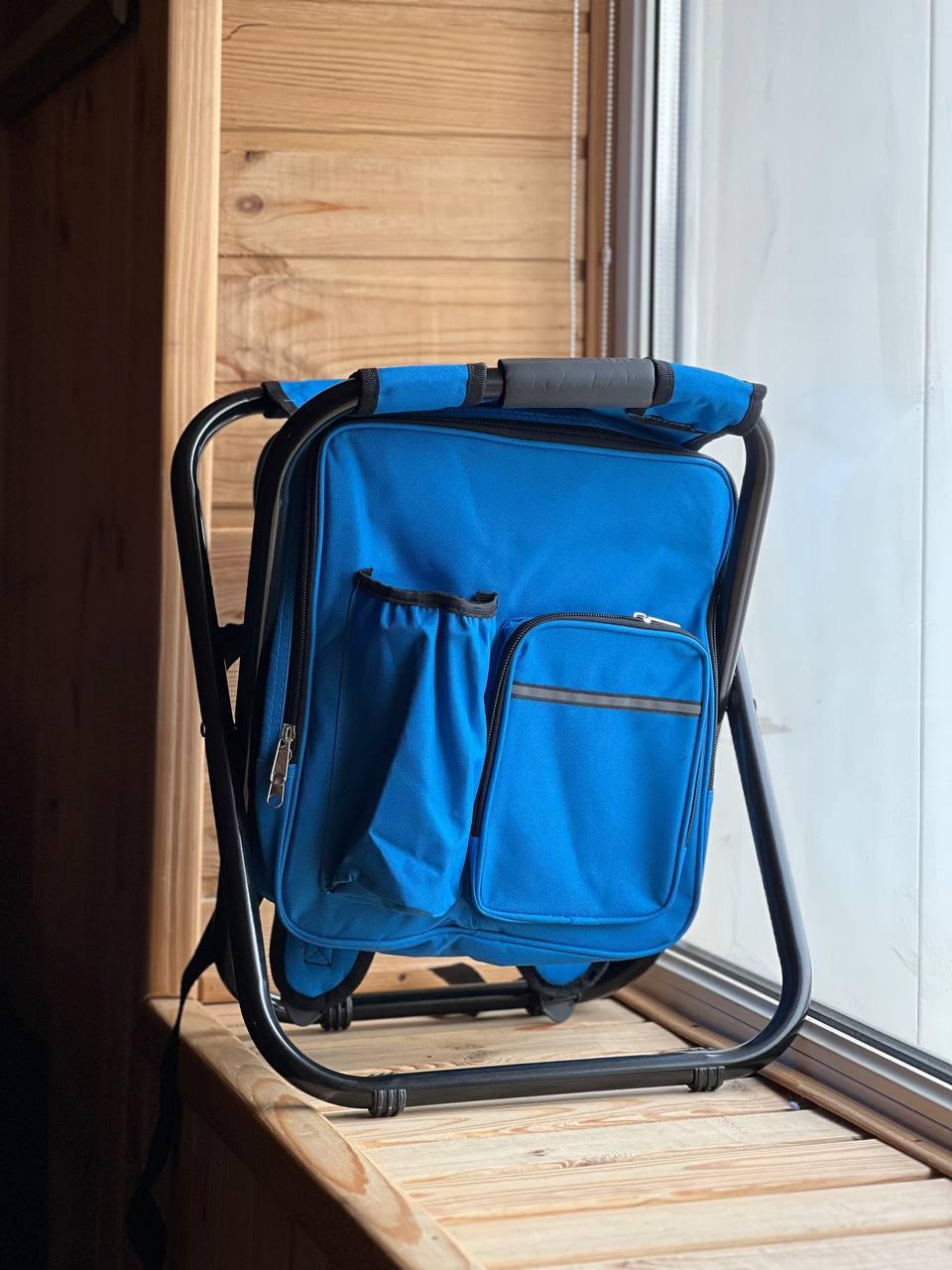 СТІЛ-СТІЛЕЦЬ турестичний складний РИБОЛОВНЕ КРІСЛО 2 В1 AND HX-30-19-12pcs, фото 1