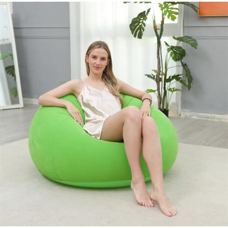 Надувний диван-ліжко, потовщене крісло для відпочинку Sofa AND XL-1133, фото 1