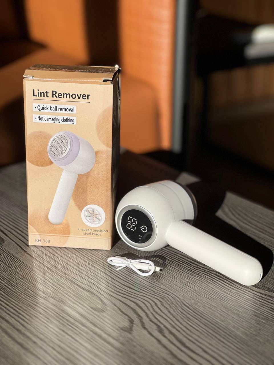 Машинка для видалення катишків з акумулятором, Type-c, LED-дисплей, фото 1