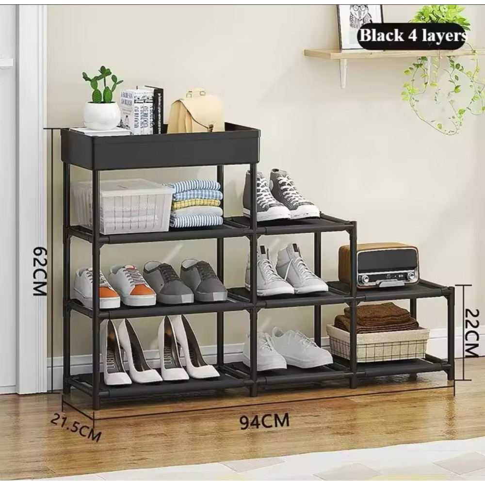 Полиця Для Взуття 4 Вертикальні полиці AND-10 YH9804-4, фото 1