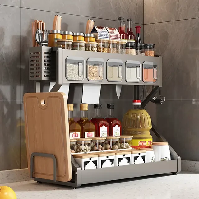 Кухонний Стелаж -Сушарка Для Посуду Органайзер kitchenwareAND-3 PM-24-1-5, фото 1