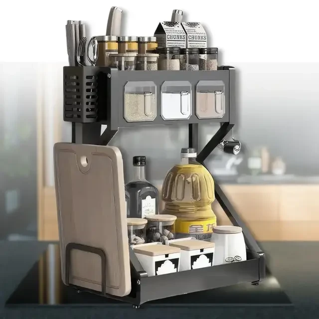 Кухонний Стелаж -Сушарка Для Посуду Органайзер kitchenwareAND-2 PM-24-1-5, фото 1