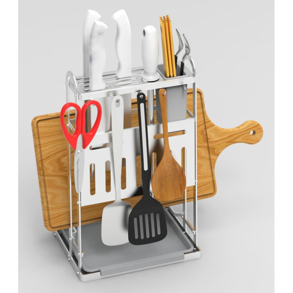 Кухонний Стелаж -Сушарка Для Посуду Органайзер kitchenwareAND- 4 CW-2001H, фото 1