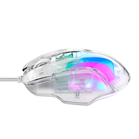 Мишка ігрова з програмованими клавішами Havit HV-MS1011SE прозорий/білий, фото 5