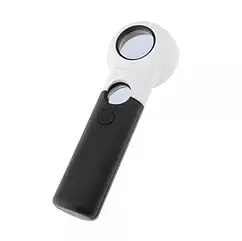 Лупа ручна з підсвіткою CH30-6L