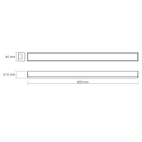 LED Світильник лінійний 30W 0,6м 5000К 220V VL-BN03-30065B Videx, фото 4