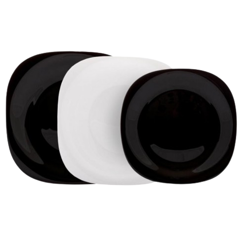 Сервіз столовий Carine Black&White 18 предметів N1489 Luminarc