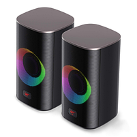 Ігрові колонки 2.0 HV-SK212SE USB чорний Havit, фото 2