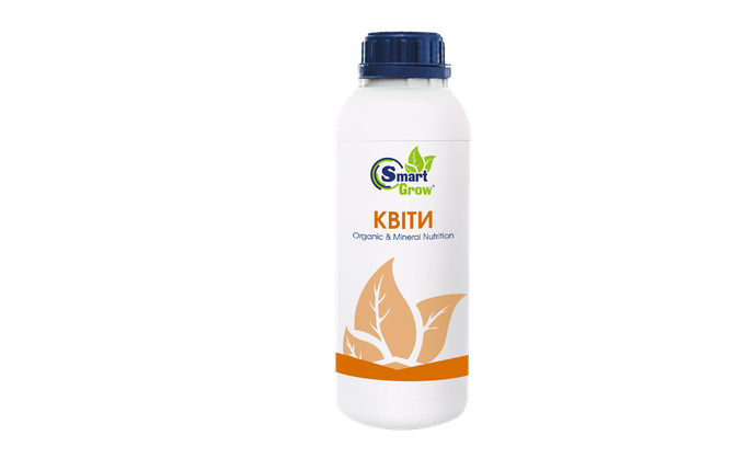 Комплексне рідке добриво SmartGrow КВІТИ 1л, фото 1