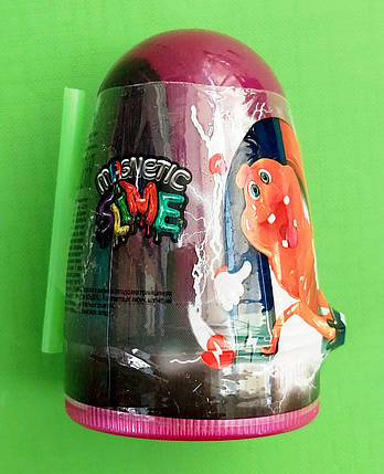 Danko Вязка маса Magnetic Slime (SLM-Mg-01-01U) колба, укр, різні кольори (12), фото 1