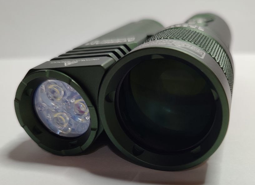 Acebeam Terminator M1 біле світло 6500К з лазерним модулем зеленого кольору