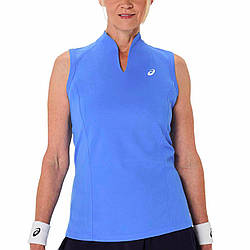 Жіноча тенісна Майка Asics  COURT TANK MIDNIGHT Блакитний M (2042A370-401 M)