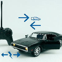 Машинка на радіокеруванні Dodge Charger (35 см) - світло, двері, що відчиняються, арт. 2119, фото 10