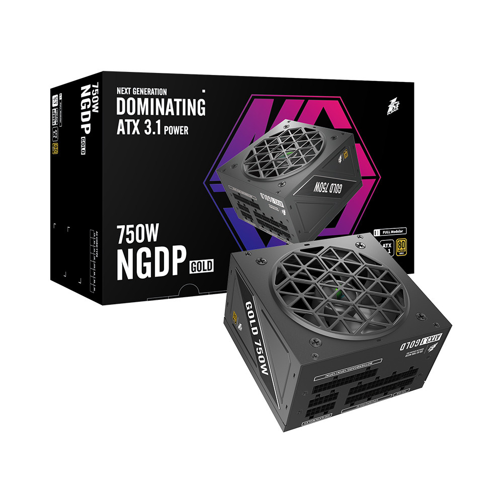 Блок живлення 1stPlayer HA-750BA4 (NGDP-GLD-750-BK-EU) 750W — Надійна потужність для сучасних систем