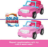 Ігровий набір Barbie Mini BarbieLand Playset із позашляховиком та наметом HYF43, фото 5
