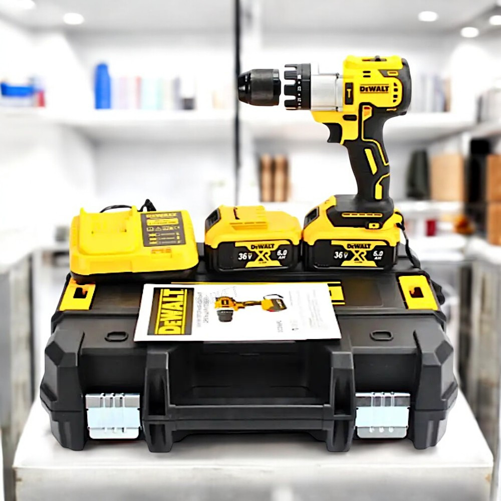 Шуруповерт DeWALT DCD996P2 Дриль-шуруповерт Девольт Потужний акумуляторний шурупокрут 36V 6A