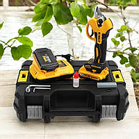 Садовий секатор DeWalt DCMPP540P1 24V 5AH Секатор акумуляторний Деволт Електросекатор садовий