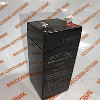 Акумулятор (АКБ) для ваг Олімп Nokasonic Вітек 4v/4ah 102х47х47мм 2024р.в.