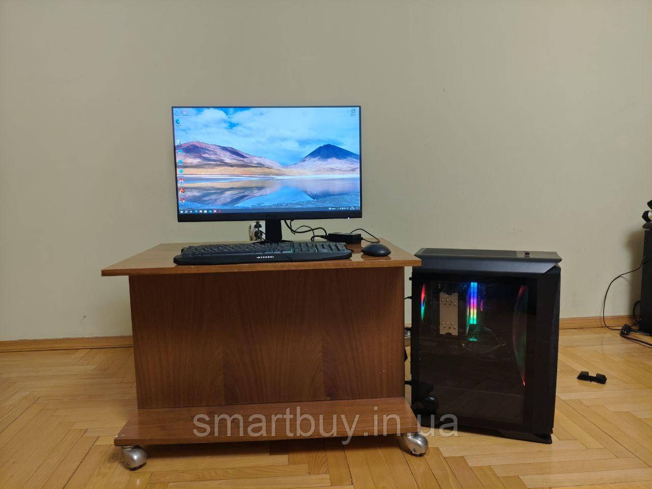 Ігровий ПК RTX 3060TI Ryzen 5 5600G 32GB DRAM 5TB Storage + Монітор MSI G241 144Hz IPS