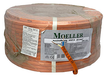 Кабель електричний Moeller(Німеччина) ВВГ-нгд 2х1.5(NYIFY-O),100м