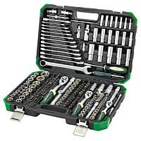 Набір інструментів 216 предметів. 1/4", 3/8" і 1/2" (6-гр) (4-32 мм) Rock Force RF-38841