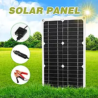 Солнечная панель 100W 12V / Солнечная батарея 100W / Полиморфная солнечная панель 100 Вт