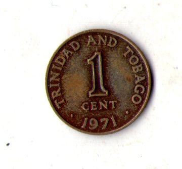 Тринідад і Тобаго 1 цент 1971 рік №1812