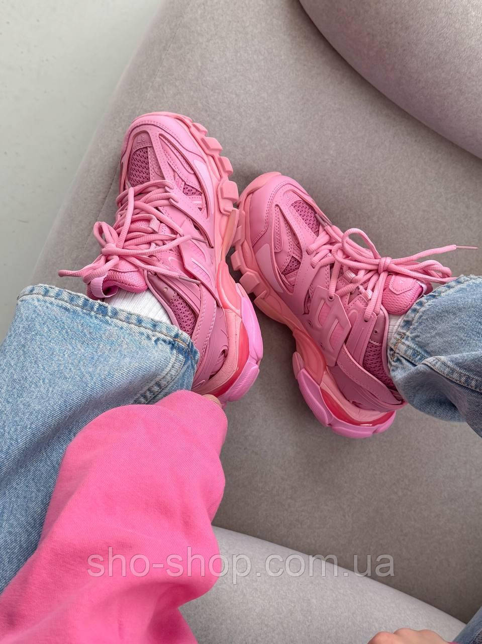 Кроссовки Balenciaga Track Pink, фото 1