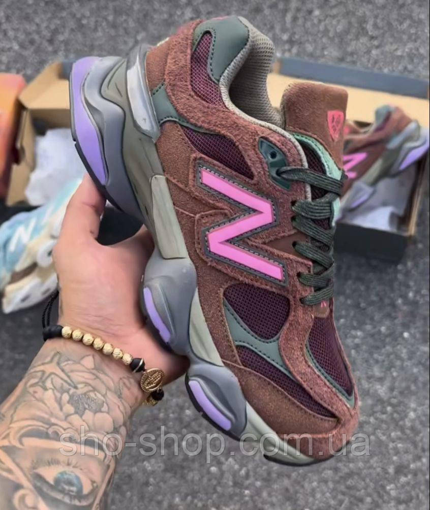 Кроссовки New Balance New balance 9060 Burgundy Pink