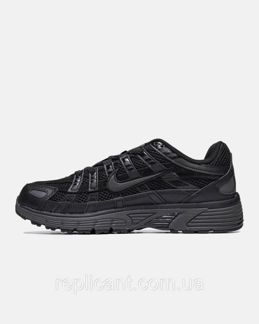 Мужские кроссовки Nike P-6000 Premium 'Triple Black' FQ8732 010 чоловічі кросівки Nike унісекс, фото 1